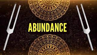 Call In Wealth 💰 528 + 888 Hz Tuning Fork Abundance Activation (Delta)