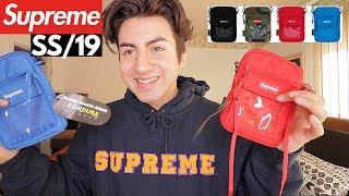 (RED) SUPREME SS/19 UTILITY POUCH/SHOULDER BAG REVIEW