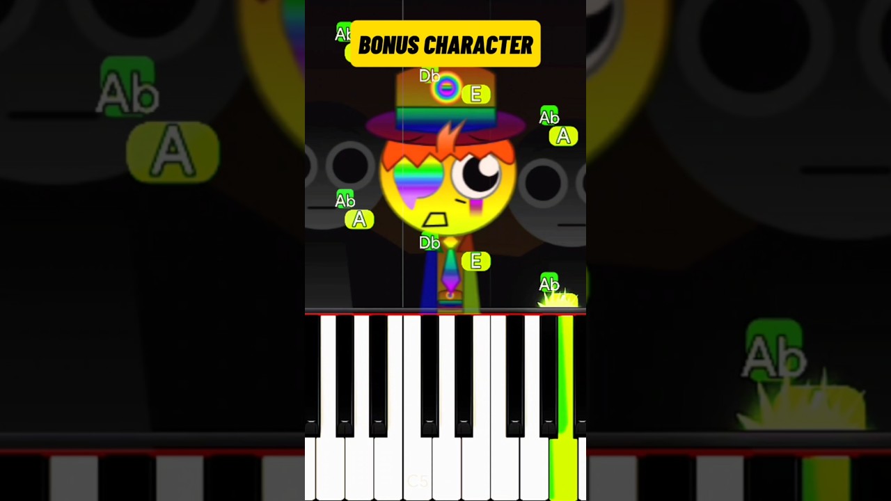 Incredibox Sprunki Piano Sprunki Shifted Sprunki Bonus Character 1