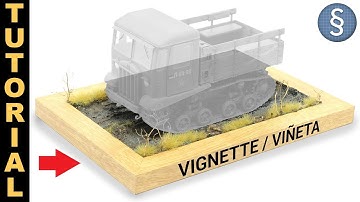 Country Road Vignette, from start to finish! - Scale Modeling Tutorial / Tutorial Modelismo