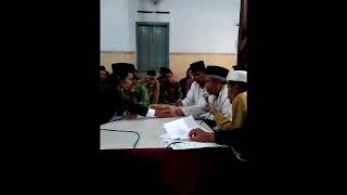 KH. Marzuki Mustamar dan KH. Ahmad Muwafiq_Akad Nikah.