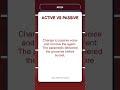 Active vs Passive Voice Quiz | Change to passive voice and remove the agent: The... | Grammar