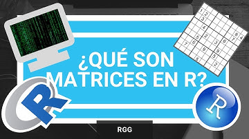 Cómo CREAR MATRICES en RStudio 💻📊  #06 [ CURSO R STUDIO ]