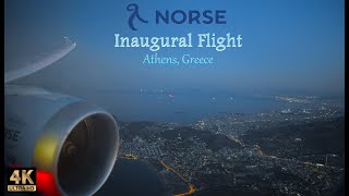 Norse Atlantic Athens, Greece Inaugural in Premium - 4K