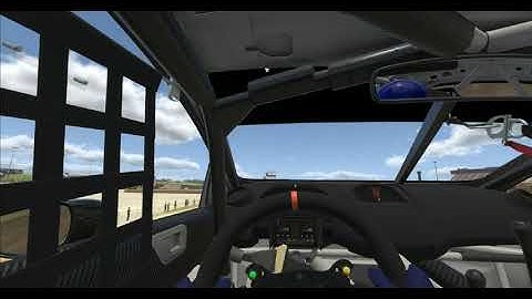 iRacing live VR video capture test.