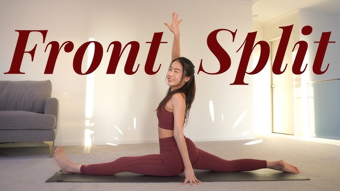 Want to achieve a front split? Try these 4 stretches ✨#fitness #pilates # split #flexibility 