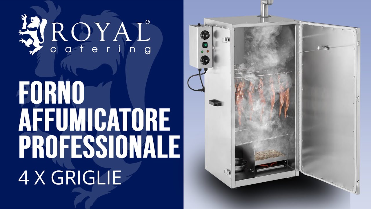 Forno affumicatore professionale Royal Catering RCRO-870 | Presentazione  del prodotto - YouTube