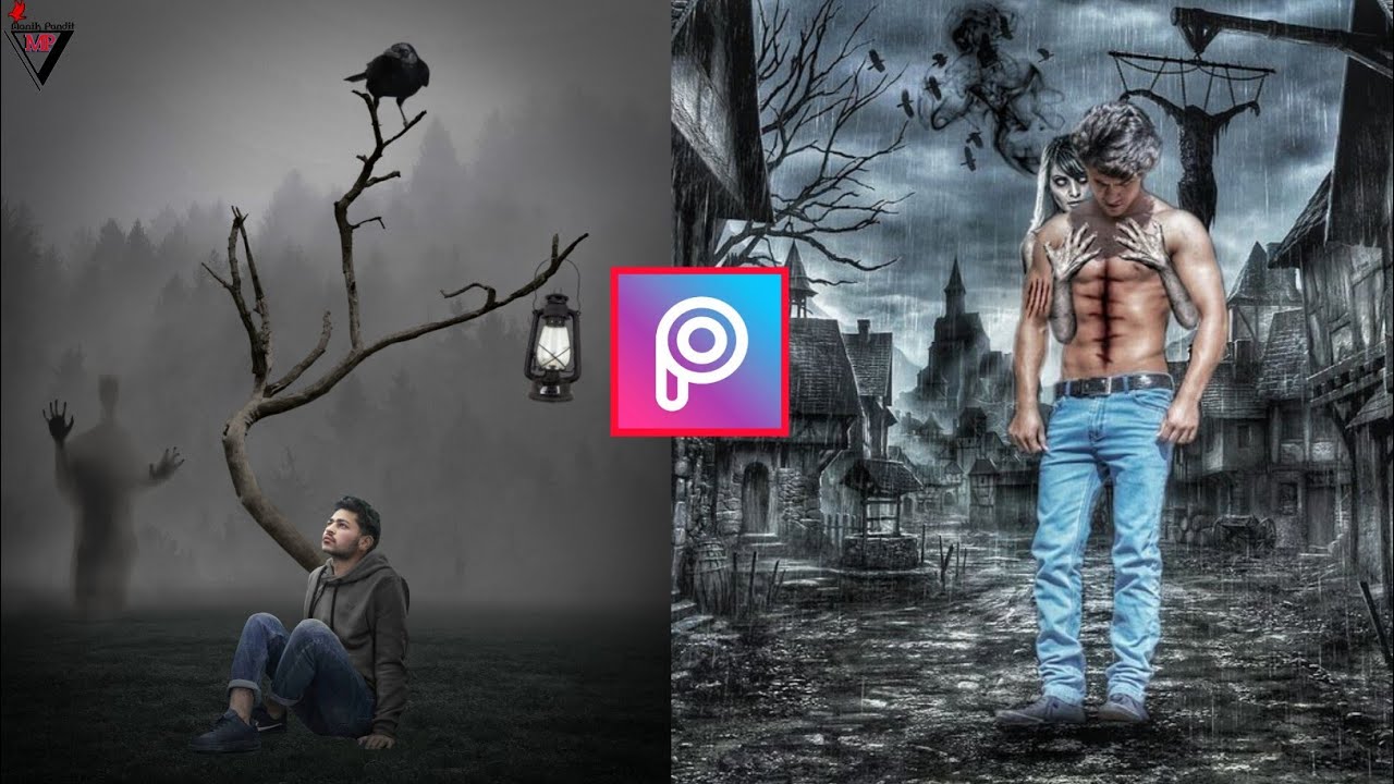 Ghost Concept Photo Editing Picsart Photo Editing horror photo editing ghost_photo_editing