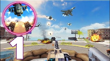 Defense War: Legendary Battle - Gameplay Walkthrough Part 1 - Tutorial (iOS, Android)