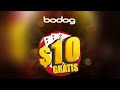 PROMOÇÃO TERMINADA  $10 Grátis Sem Depósito no Bodog Poker e Casino