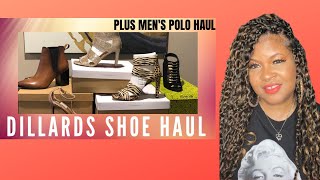 DILLARDS SHOE HAUL|MENS POLO HAUL|Steve Madden|Jessica Simpson