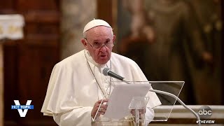 Pope Endorses Same-Sex Civil Unions | The View