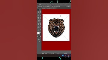 Remove background in adobeillustrator #adobeillustratortutorial #adobeillustrator #removebackground