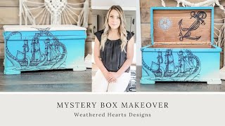 Mystery Box Makeover - Nautical Themed