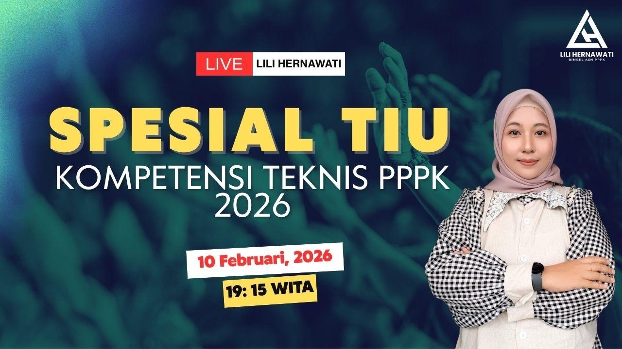 LIVE - BAHAS SOAL TIU KOMPETENSI TEKNIS PPPK 2026