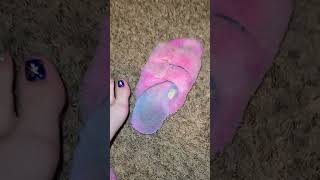 Fuzzy Slipper Dangle Size 9 Feech Til The End For The Perfect Soles