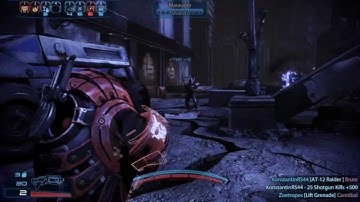 Mass Effect 3 Multiplayer Gameplay: Gold Reapers on Firebase London