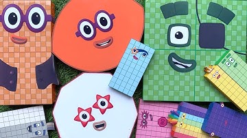 Looking for Numberblocks NEW 1020 Puzzle Tetris Shape | ASMR Chirping of Birds