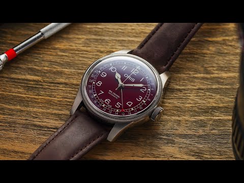 An Amazing Everyday Watch From Oris - Oris Big Crown Pointer Date Maroon Dial Review
