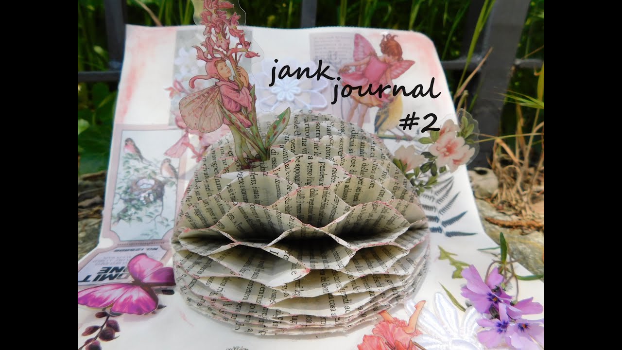 JUNK JOURNAL   #2   palla nido d'ape