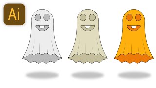 Draw Ghost (Illustrator Tutorial) — abcinformatic