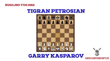Garry Kasparov vs Tigran Petrosian | Masterclass in the Nimzo-Indian Defense | Bugojno Chess Battle