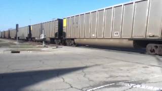 UP 6051 leads a empty coal through dekalb IL