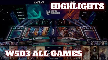 LEC Spring 2025 W5D3 - All Games Highlights | Full Day Week 5 Day 3 LEC Spring  2025
