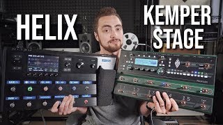 Which One Would I Buy? Kemper Stage vs Helix