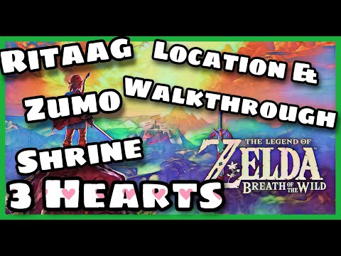 Ritaag Zumo Shrine(All Chests) Fastest Route! Safe!(Into The Vortex) Zelda BOTW