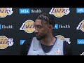 "It's a dream come true for me" - Christian Wood on his first practice with the Lakers