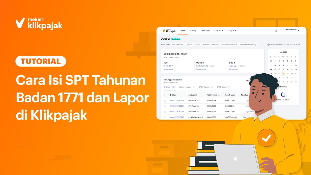 Tutorial Cara Lapor SPT Tahunan Badan Secara Online dengan eForm