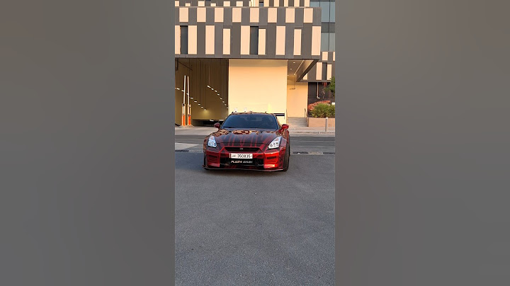 Nissan GT-R R35 spotted in Qatar! #Nissan #GTR #R35
