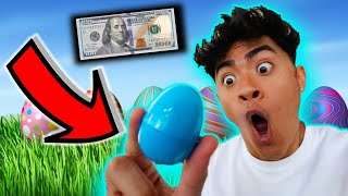 SNEAKING $100 EASTER EGGS into Peoples Pockets