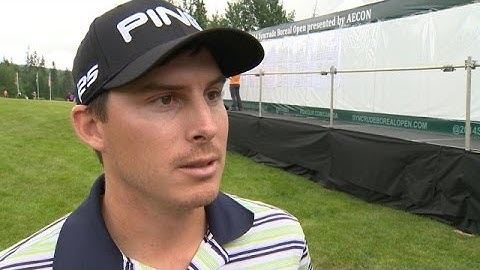 Joel Dahmen comments after Round 2 of The Syncrude Boreal Open