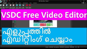 Editing Software VSDC | No watermark Video Editing Software | Malayalam | Nettech Media