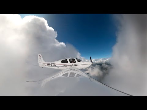 We flew into BAD WEATHER (on purpose)