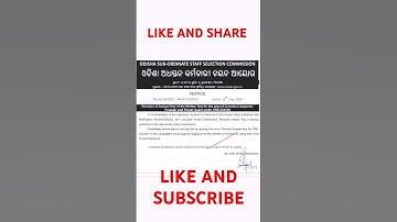 Osssc ।। Cre Exam Revised Answer key Update Shorts 2024.