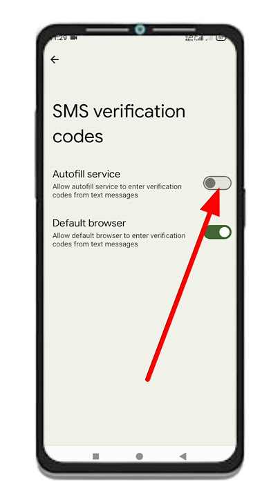 How to enable SMS verification code autofill service | Sms Verification Autofill on Poco #shorts