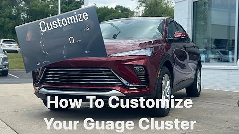 How to Customize Your Gauge Cluster in Your 2024 Buick Envista/ Encore GX
