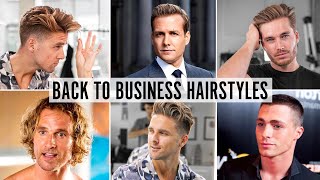 Back to Business Hairstyles for 2020 - Men Hair Inspiration