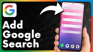 How to Add Google Search Bar on Android Home Screen