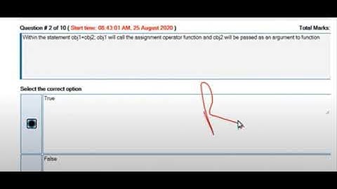 CS201 Quiz 2 Solution VU 2nd Video ll Introduction to Programming ll Virtual University, HMY Studio