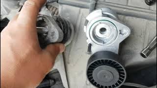 2011 BMW 328i serpentine belt tensioner replacement
