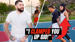 Cali Hoopers Had BEEF w\/ Gio Wise \& Were PISSED We Came To Their Park! (5v5 Basketball)