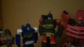 Transformers stop motion skit Frenzy&#39;s plans