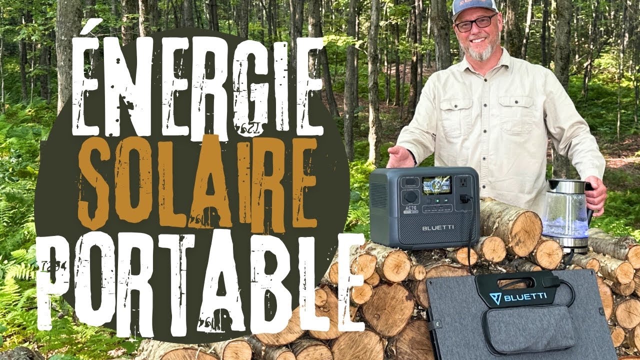 Station d’énergie portable BLUETTI AC70 + panneaux solaires PV200L | Tour complet, tests et avis