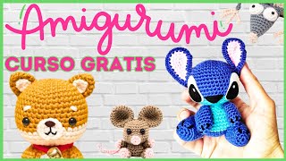  Amigurumis A Ganchillo Curso Online Gratis Paso A Paso Para Principiantes 