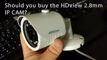 HDview 2 8mm 4MP IP Camera overview and final thoughts