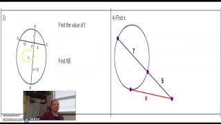 Unit 9 Lesson 5 Tangents, Chords and Secants